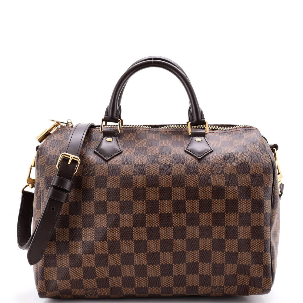 Louis Vuitton 30 Speedy Bandouliere Bag Damier